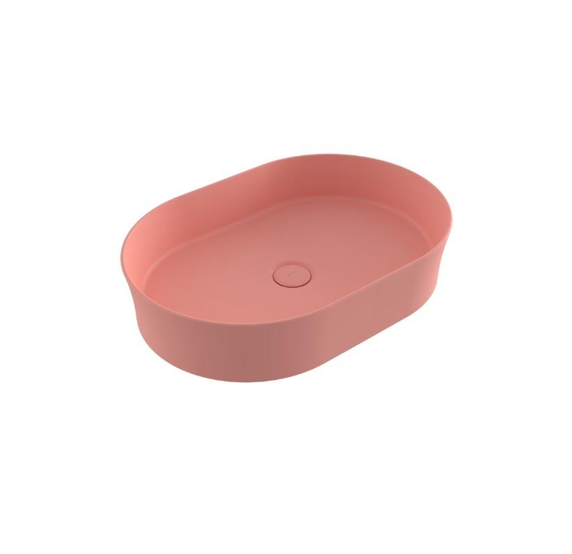 Bocchi Slim Line Oval Lavabo 55x38 cm Mat Somon