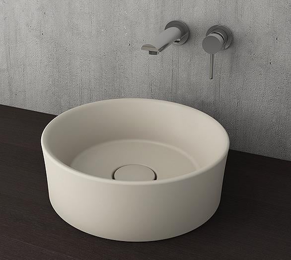 Bocchi Vessel Yuvarlak Çanak Lavabo 38 cm Yasemin