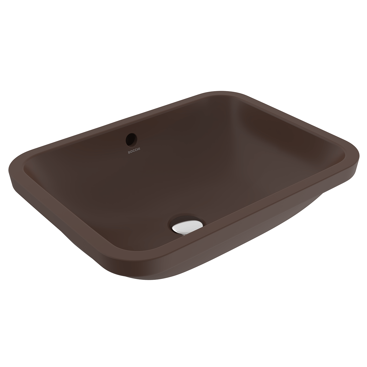 BOCCHİ Scala Tezgahaltı Lavabo 55 cm Mat Kahve 1006-025-0125