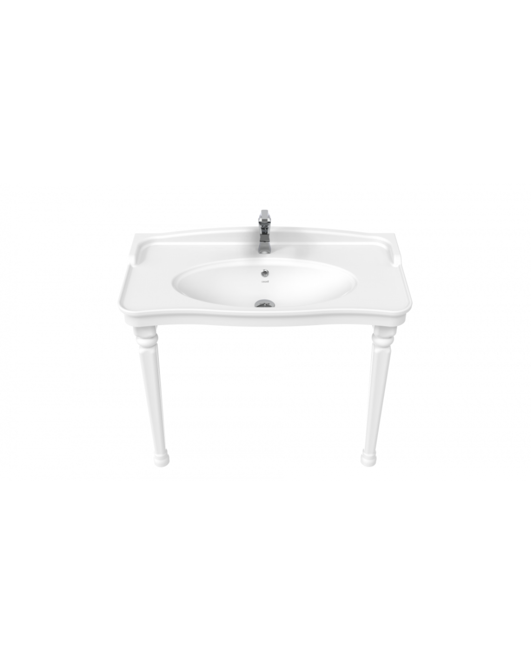 Creavit Antik 100 cm Lavabo 2 adet antik ayak AN100