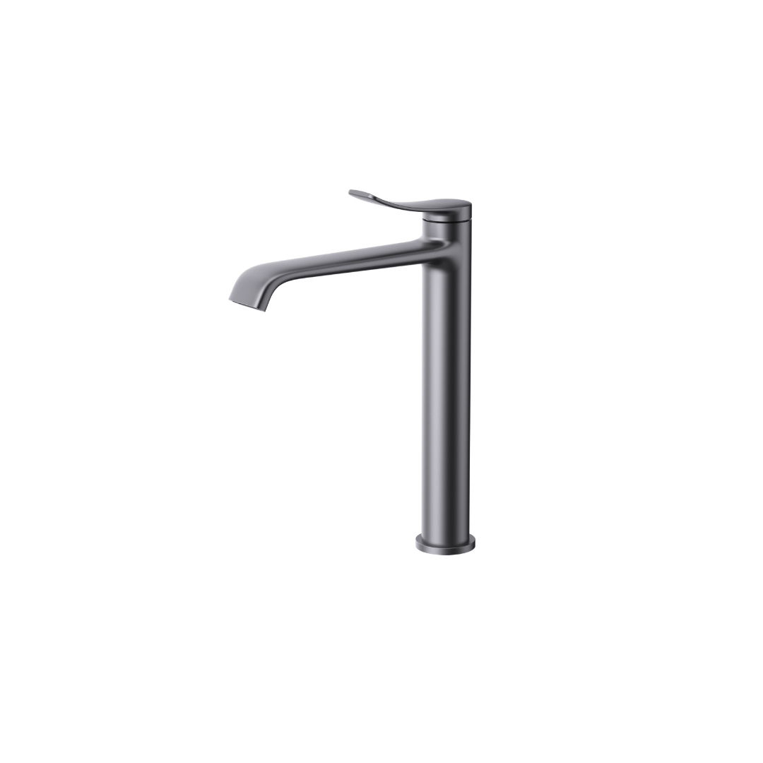 CREAVİT Lua Uzun Lavabo Bataryası Armatürü Metalik Gri LU6500GR