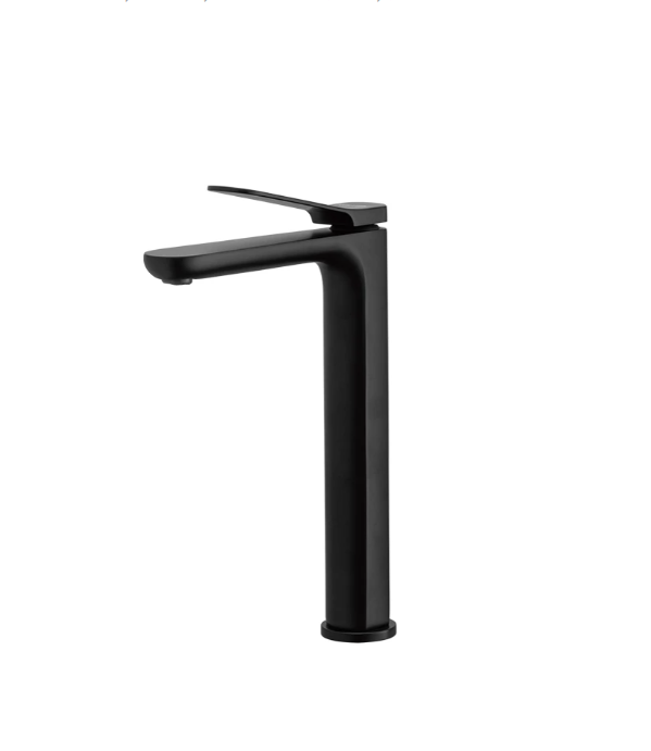 Orka Plus Moderna Yüksek Lavabo Armatürü Siyah MDR 73107 B