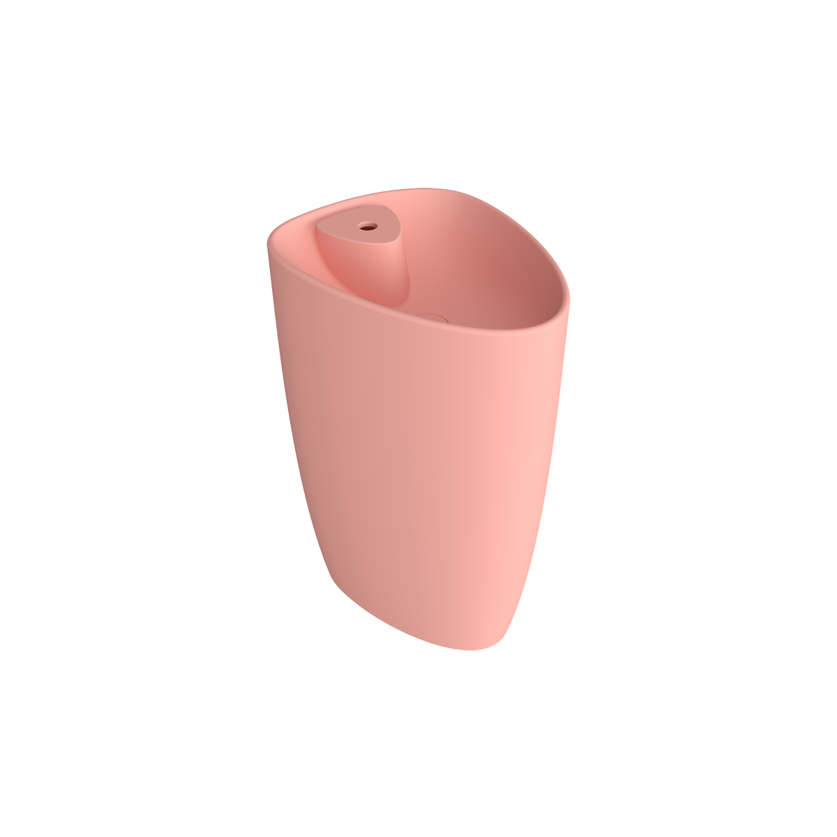 Bocchi 1337-032-0126 Etna Monoblok Lavabo Btry Banklı Mat Somon