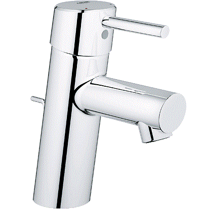 Concetto Tek Kumandalı Lavabo Bataryası Krom