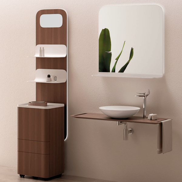 Creavit FL0110.00 Foglia Banyo Dolabı Takımı