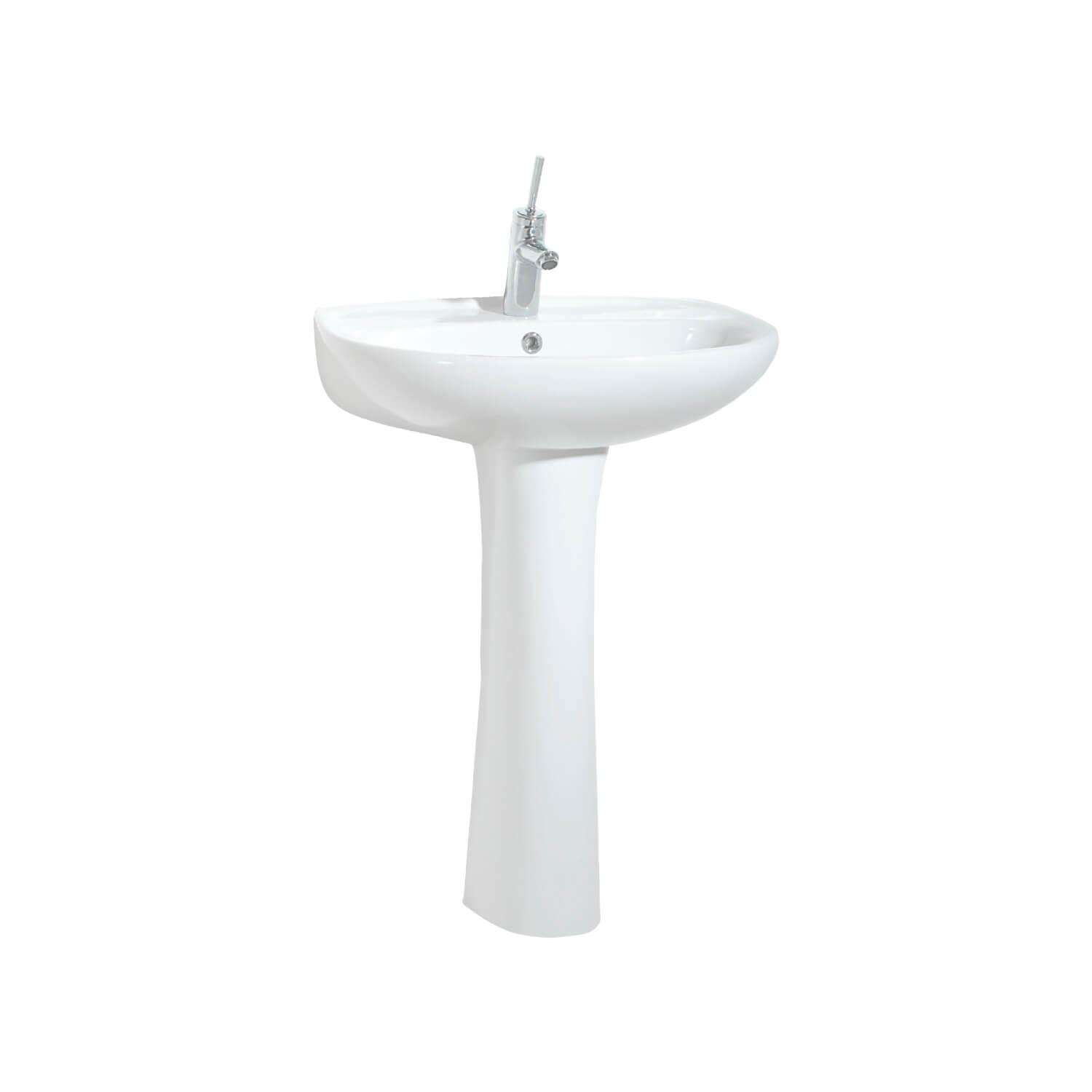Creavit SD060 Sedef Tam Ayak Lavabo 60 cm