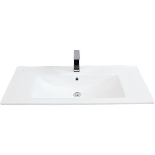 Creavit SU120 Su Dolap Uyumlu Lavabo 45X120 cm Beyaz
