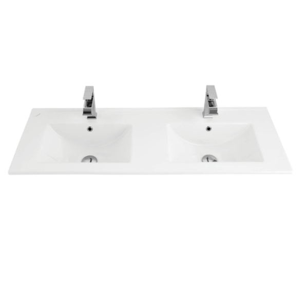 CREAVİT SU121 45x121 cm Çift Hazneli Lavabo