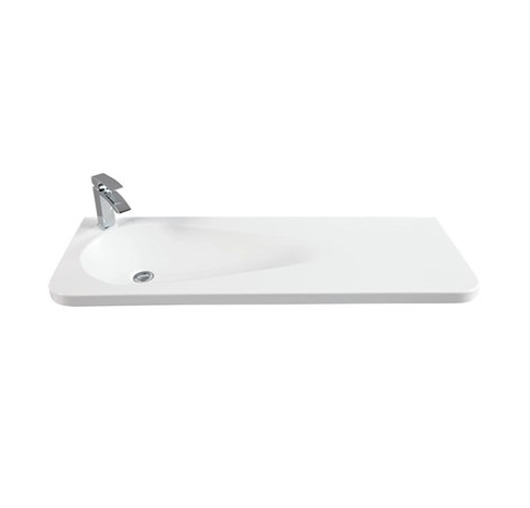 Creavit TP120 Damla Dolap Uyumlu Lavabo 120 cm Beyaz
