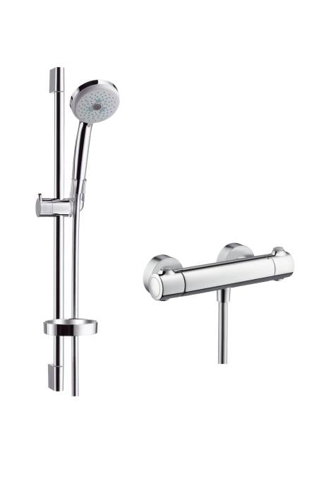 Croma 100 Multi/Ecostat 1001 SL Combi 0 65m Krom