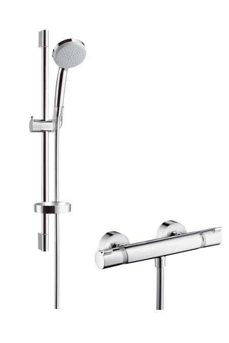 Croma 100 Vario EcoSmart/ Ecostat 1000 Combi 0,65m Krom