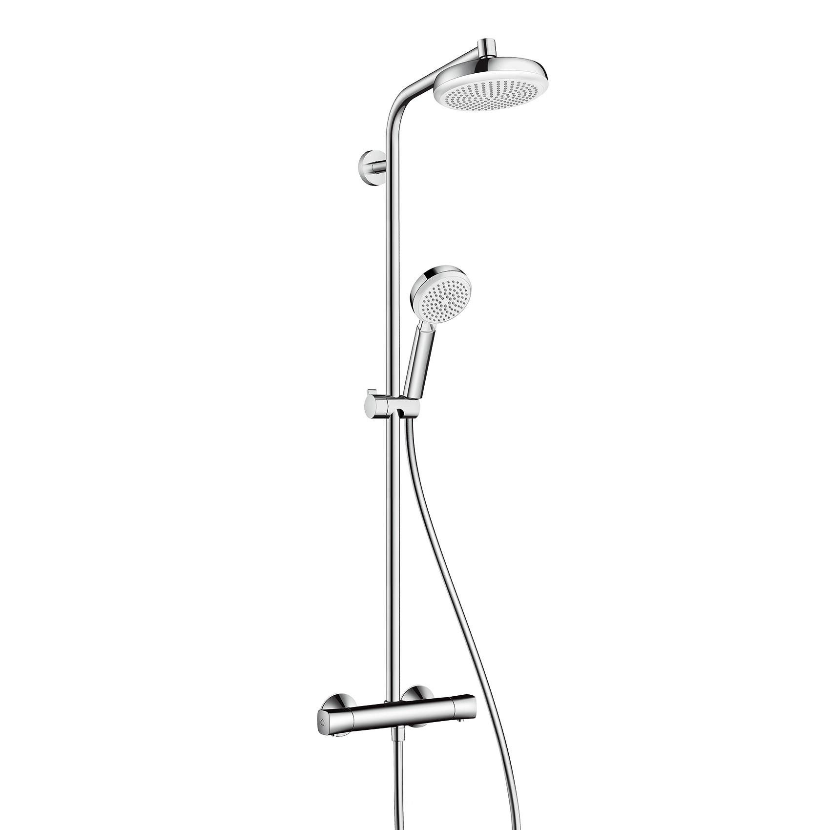 CROMETTA 160 1JET DUŞ KOLONU BEYAZ KROM
