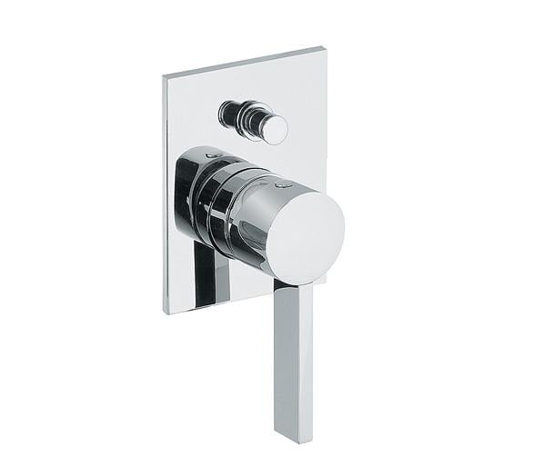 Cube Ankastre Banyo Bataryası - Otomatik Yönlendiricili Krom