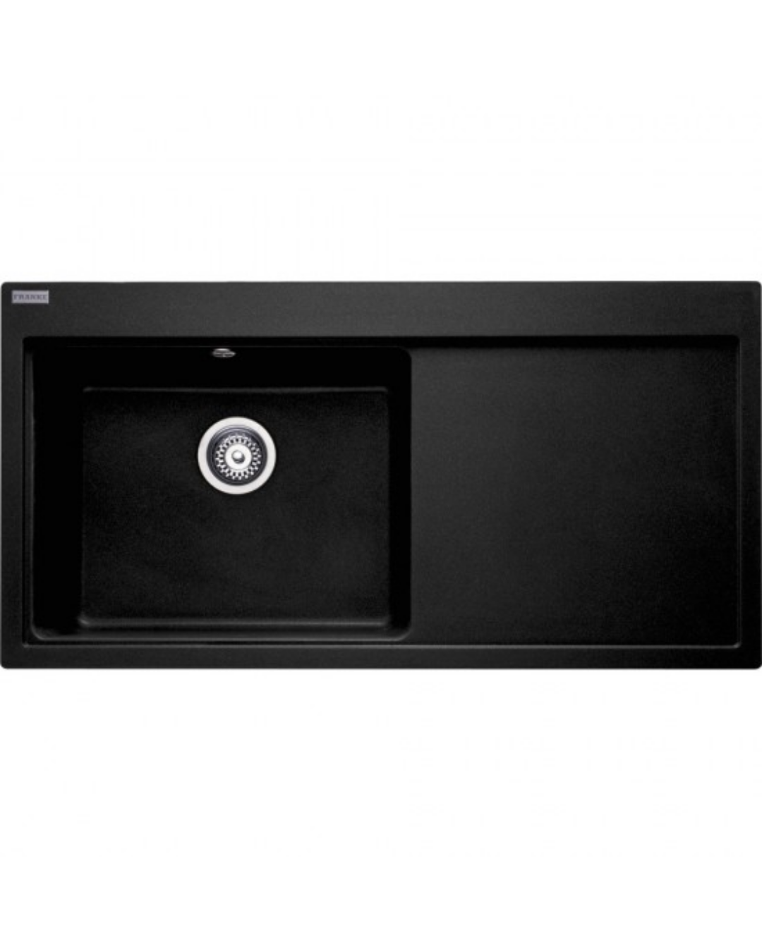 Franke Mythos MTG 611-100 Sağ Damlalıklı Granit Evye Nero