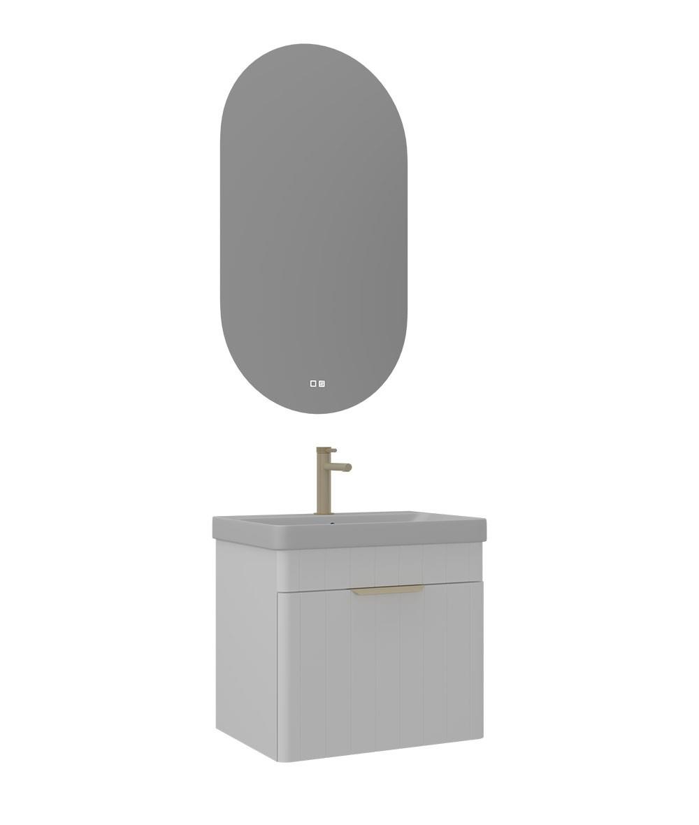 Orka Procida 60 cm Banyo Dolabı Takımı Mat Beyaz