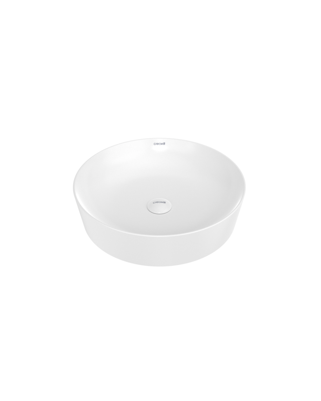 Creavit Ultra Kare Çanak Lavabo 45 Cm Parlak Beyaz UL145 