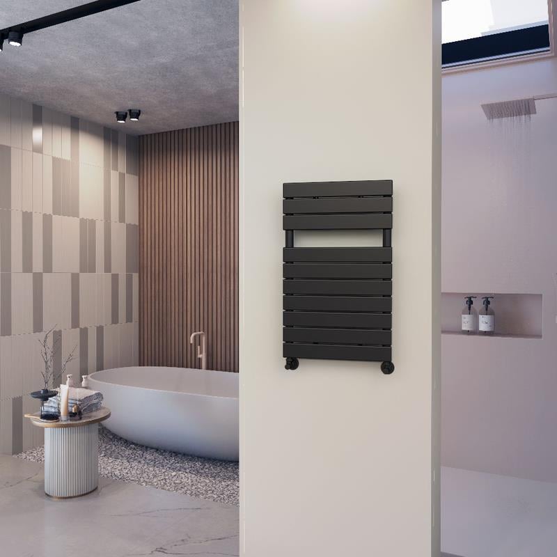 TİP 10H Dekoratif Havlupan 500x810 Mat Siyah