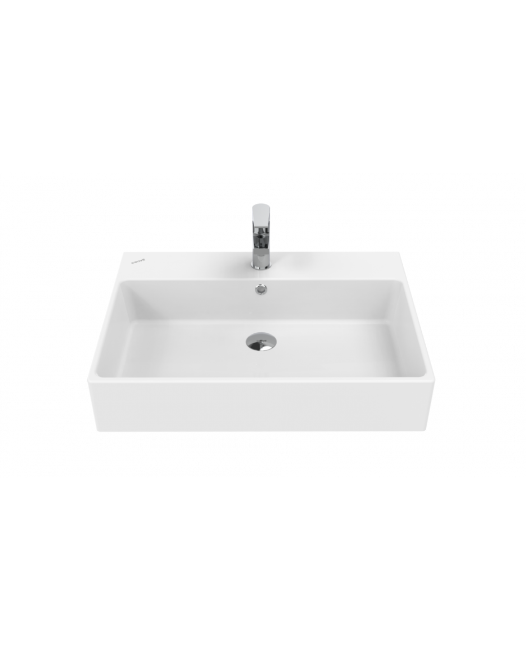 Creavit Next Tezgah Üzeri Kare Lavabo 60 cm NX260