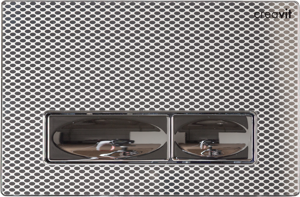 Design Metal Paslanmaz Kumanda Paneli Krom