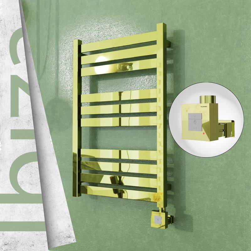 IBIZA Paslanmaz Çelik Havlupan 500x780 Altın (KTX1 Termostat) 300W Spiral Kablolu