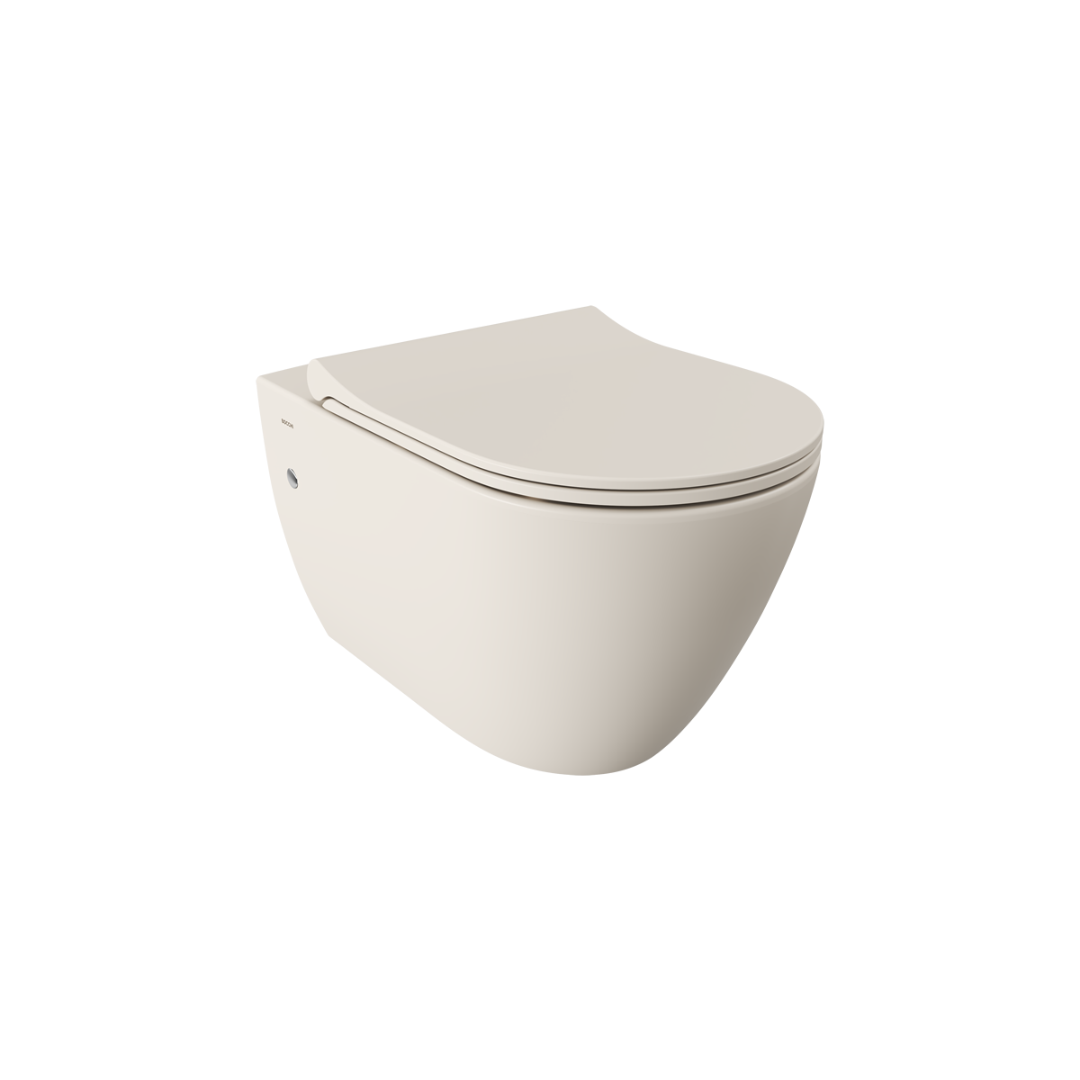 Bocchi 1295-007-0128 Venezia Rimless Asma Klozet ve Kapağı Mat Yasemin