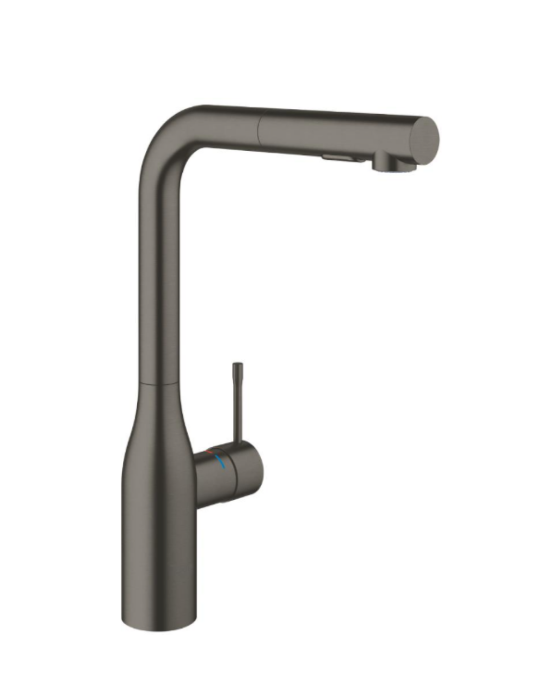 Grohe 30504AL0 Eviye Bataryası Spiralli 2 Fonk Essence Brushed Hard Graphite 