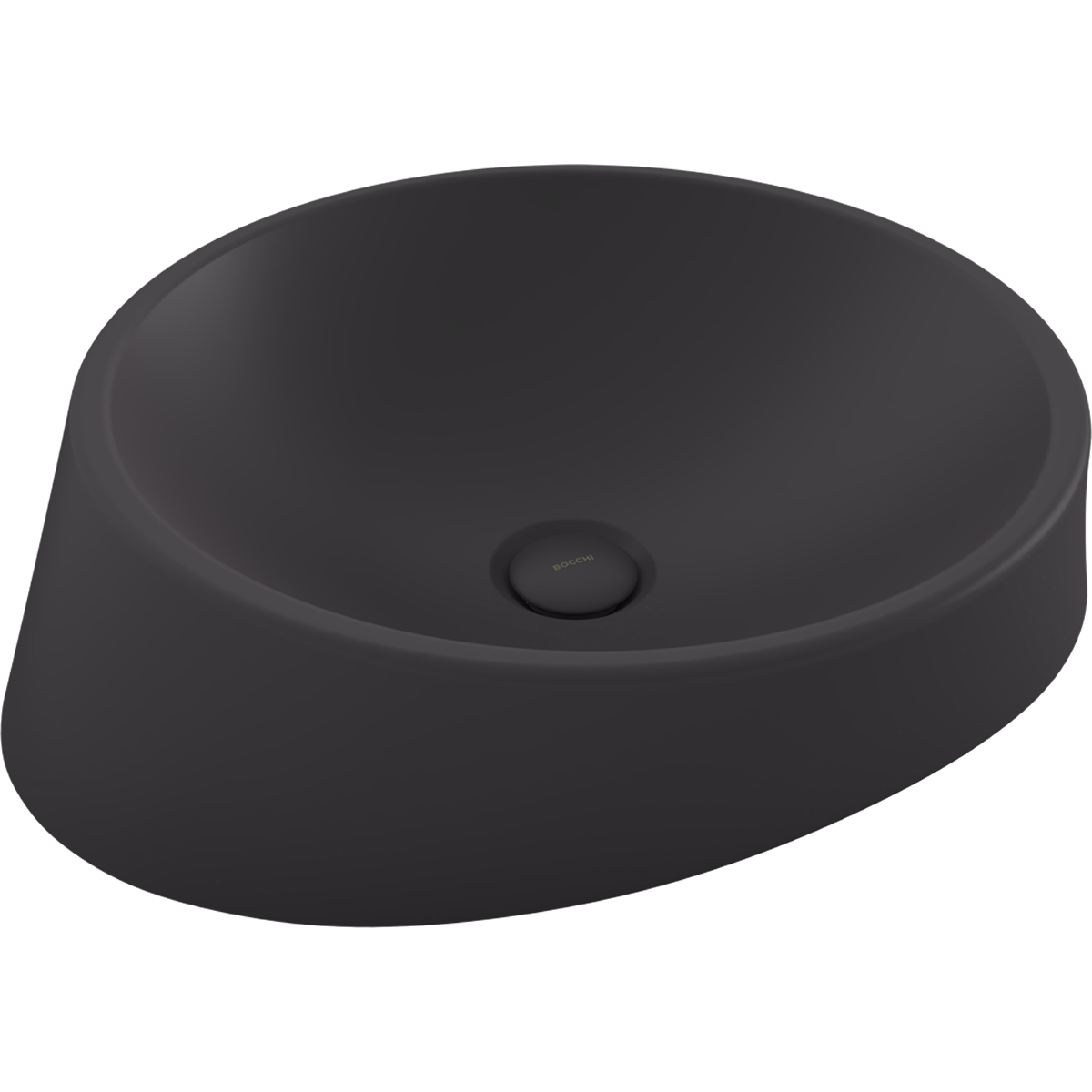 Bocchi Venezia Çanak Lavabo Mat Antrasit 56 cm 1010-020-0125