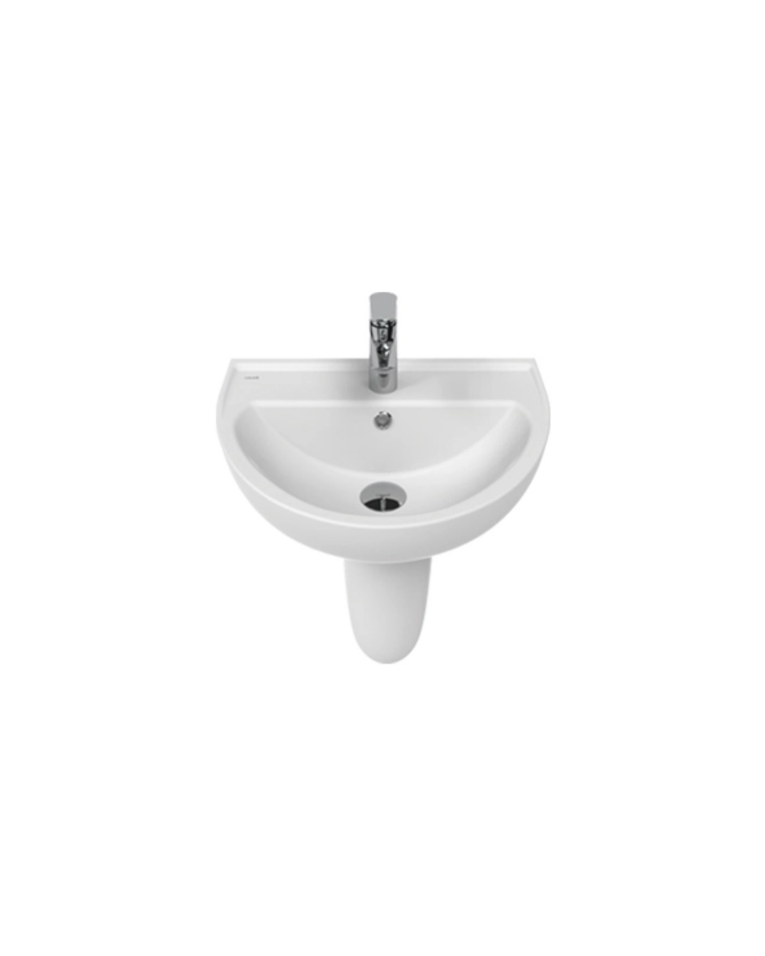Creavit Yarım Ayak Oval Lavabo 40X50 cm Beyaz TP155