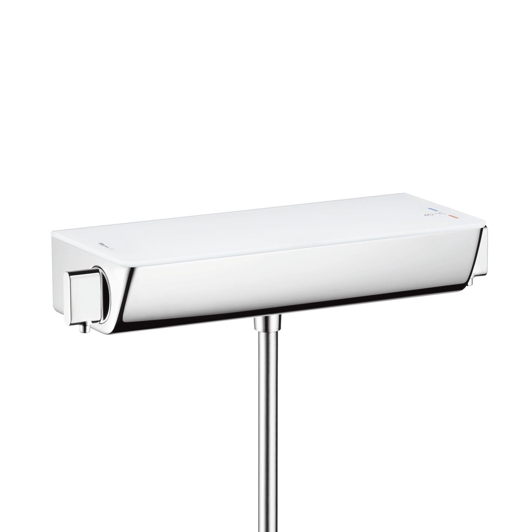 Ecostat Select Termostatik duş bataryası Beyaz / Krom