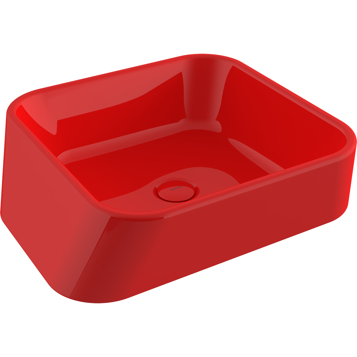 Bocchi Firenze Çanak Lavabo Kırmızı 1005-019-0125