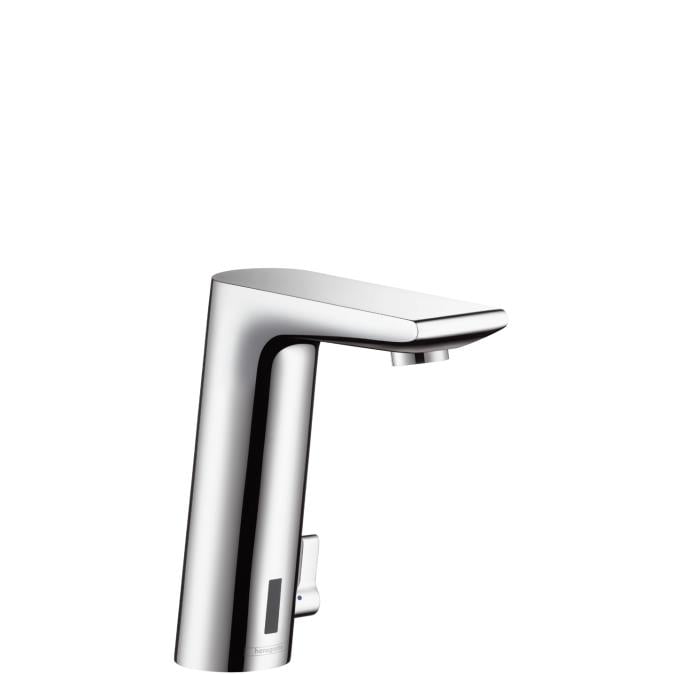 Elektronik Lavabo Bataryası Isı Ayar Kumandalı Pilli Krom