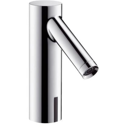 Elektronik Lavabo Bataryası, Isı Ayar Kumandasız, Pilli Krom