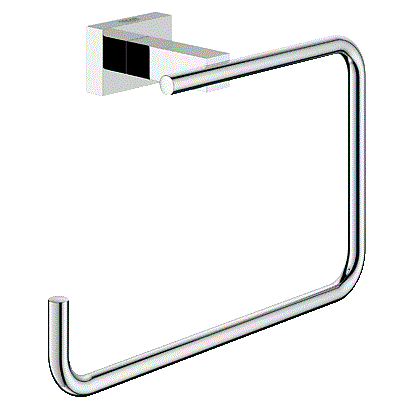 Essentials Cube Halka Havluluk Krom