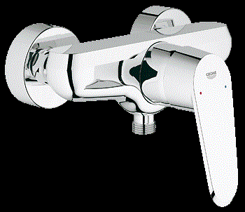 Eurodisc Cosmopolitan Tek Kumandalı Duş Bataryası Krom