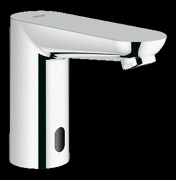 Euroeco Cosmopolitan E Fotoselli Lavabo Bataryası, Tek Su Girişli Krom