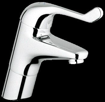 Euroeco Safety Mixer Tek Kumandalı Lavabo Bataryası 1/2 Krom