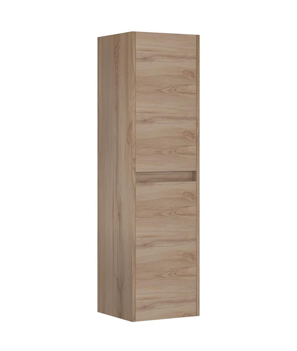 Orka Side 40 CM Banyo Boy Dolabı Legnano-Açık Meşe