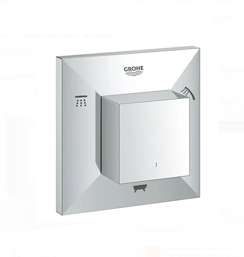 Grohe 19798000 Allure Brilliant 5 Yollu Yön Değiştirici Krom