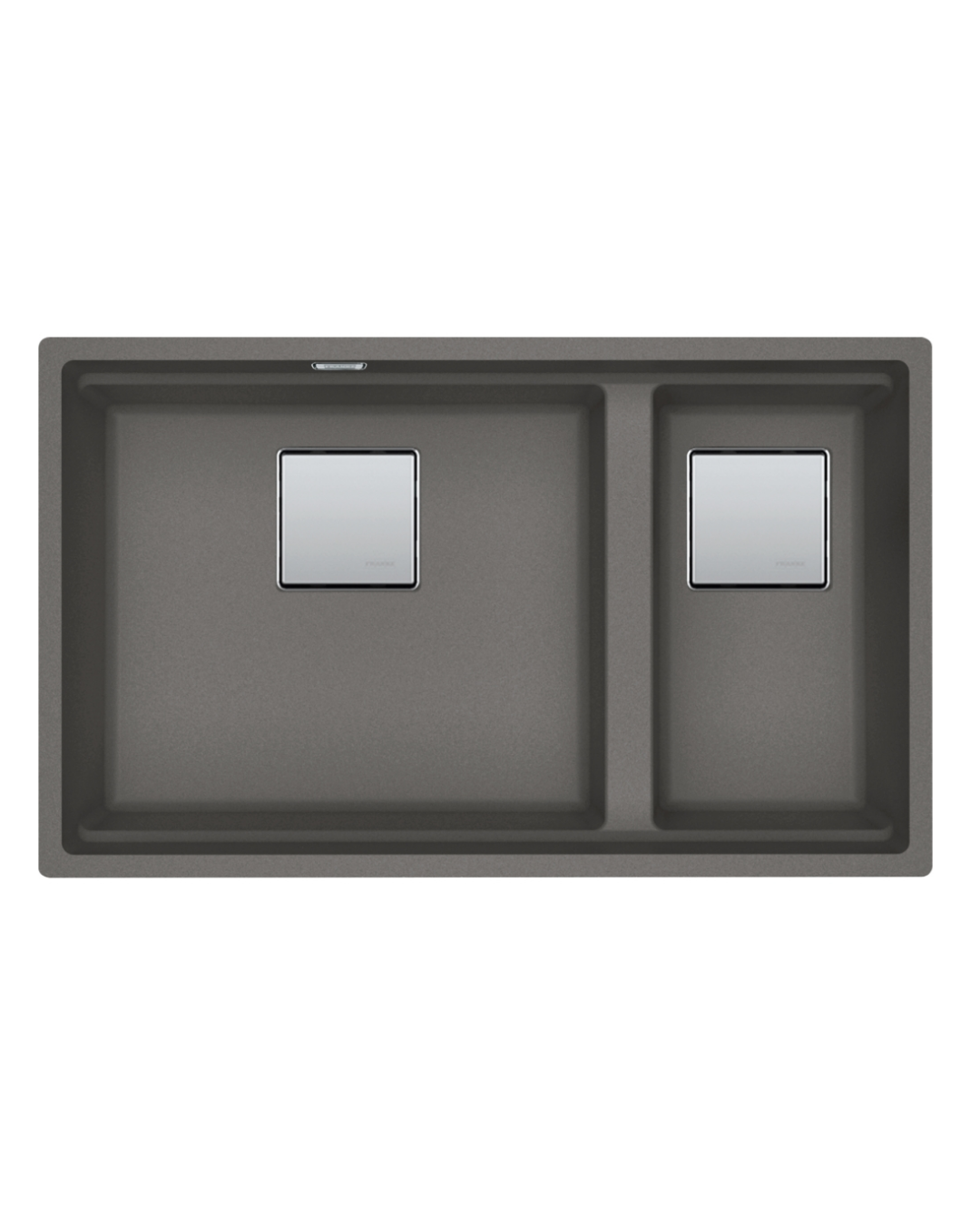 Franke Kubus 2 KNG 120 Tezgah Altı Evye Stone Grey