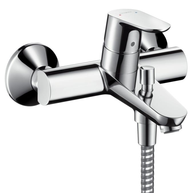 Focus Tek Kollu Banyo Bataryası Krom