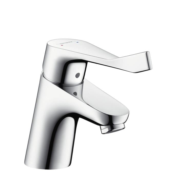 Focus Tek Kollu Lavabo Bataryası 70 Kumandalı ve Ekstra Uzun Volan İle Krom