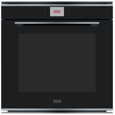 FRANKE Mythos Buharlı Fırın FMY 99 HS XS Siyah ve Inox Çerçeveli