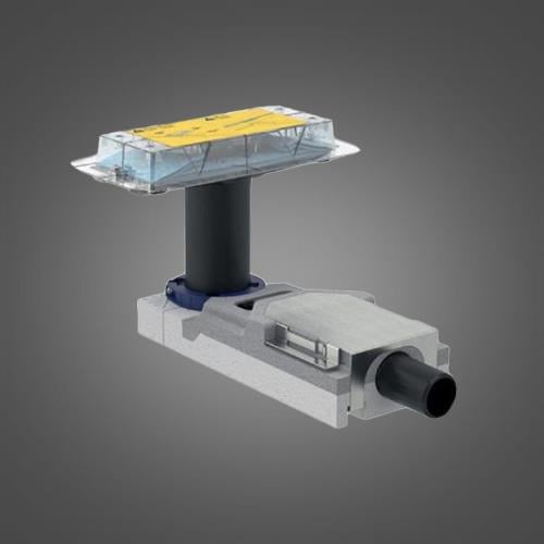 GEBERİT CleanLine Duş Kanalı Sifon Seti,min 65 mm yükseklikte