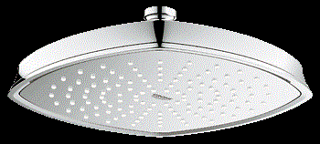 Grandera 210 Tepe Duşu 1 Akışlı Krom