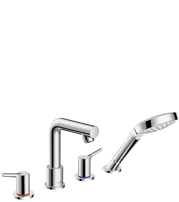Hangrohe Talis 4 Delikli Küvet Kenarı Banyo Bataryası