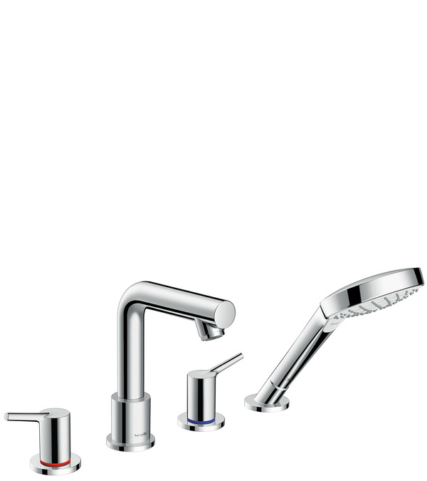 Hangrohe Talis 4-Delikli Küvet Kenarı Banyo Bataryası