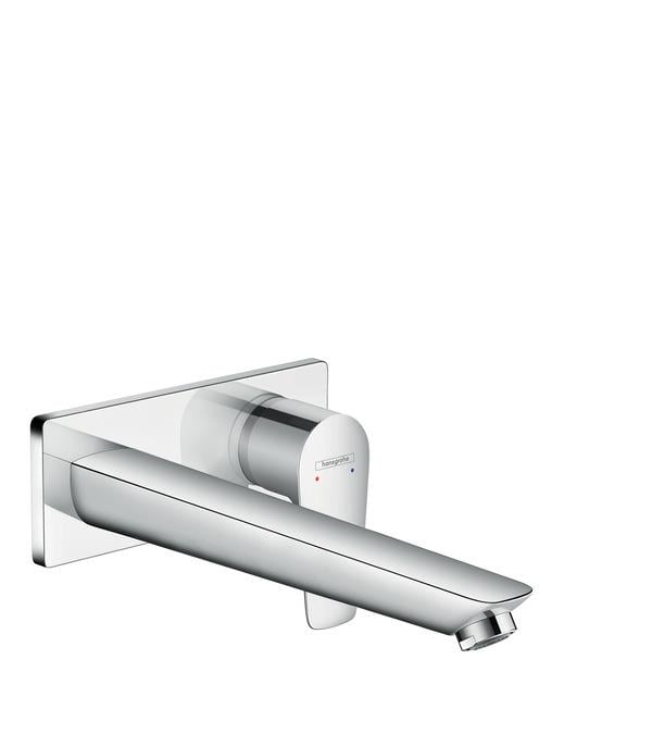 Hangrohe Talis E Ankastre Tek kollu Lavabo bataryası Duvardan 225 mm gaga ile