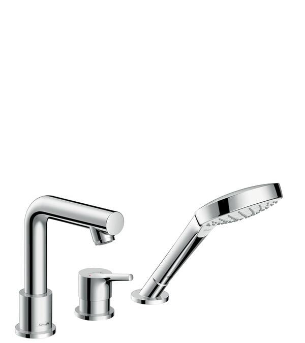 Hansgrohe Talis S 3-Delikli Küvet Kenarı Tek Kollu Banyo Bataryası