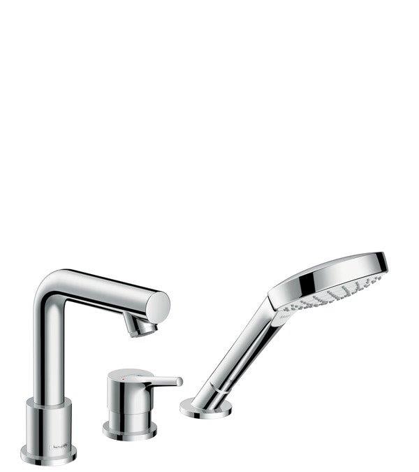 Hansgrohe Talis S 3-Delikli Küvet Kenarı Tek Kollu Banyo Bataryası