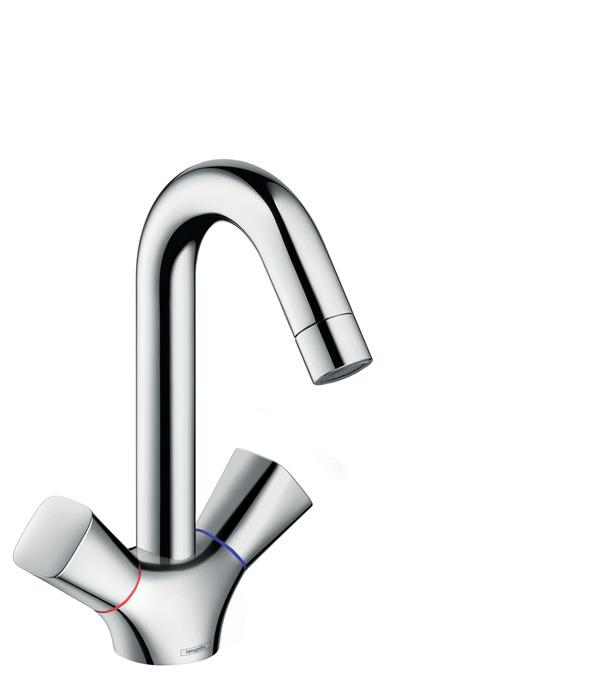 LOGIS Volanlı Lavabo Bataryası Kumandalı Krom